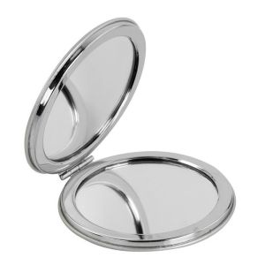 Double miroir de poche Rond - Couvercle design Fantaisie