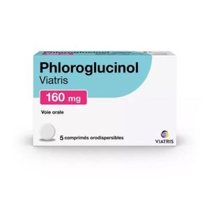 Phloroglucinol 160 mg - Traitement douleurs - 5 comprimés orodispersibles