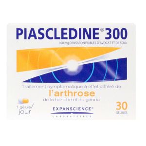 Piascledine 300mg - Arthrose hanche et genou - 30 gélules