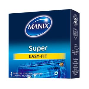 Préservatif - Super - Easy fit - Boîte de 4 préservatifs