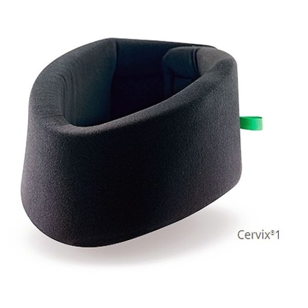 Collier cervical souple Cervix C1 noir Hauteur 7,5 cm