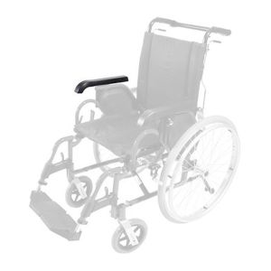 Manchette droite pour accoudoir demi lune pour fauteuil roulant ALTO+ NV