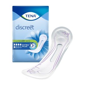 Protections fuite urinaire forte Tena Discreet Extra Plus - Paquet de 16