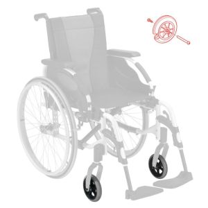 Roue Avant Complète Chaise roulante Action NG - INVACARE