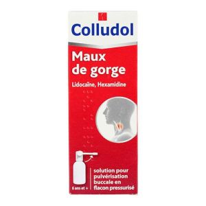Colludol - Collutoire Maux de Gorge - Spray buccal 30ml
