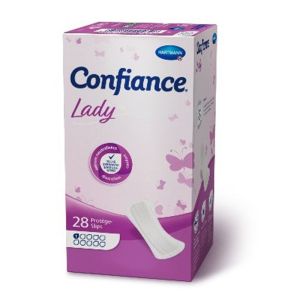 Protège-slip Confiance Lady Serviette incontinence féminine - 1 goutte - Paquet de 28