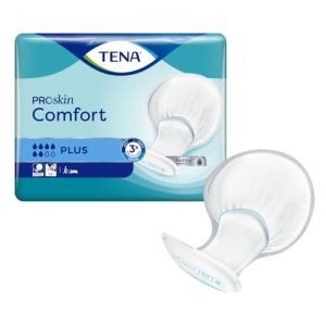Protections contre incontinence urinaire ou fécale moyenne Tena Comfort Proskin Plus - Paquet de 46