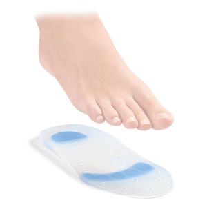 Semelle orthopédique silicone Protect Insole pour amortir les chocs aux pieds - Par 2