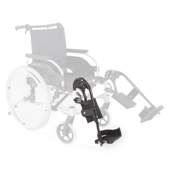 Repose-jambe droit pour fauteuil roulant Action 2/3/4