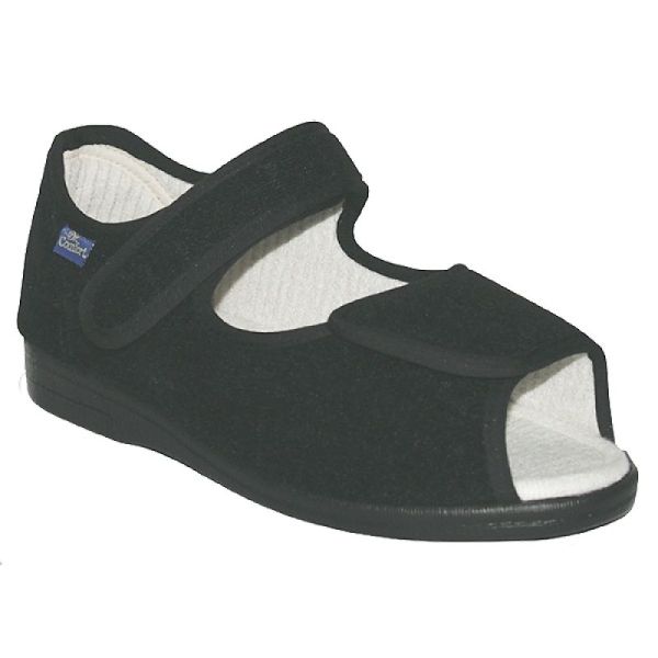 Chaussures pour cheville forte ou pieds déformés CHUT Cotton Noir - Dr Comfort