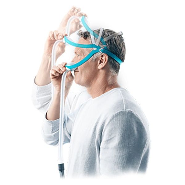 Masque nasal pour apnée du sommeil PPC Evora - 2 Bulles