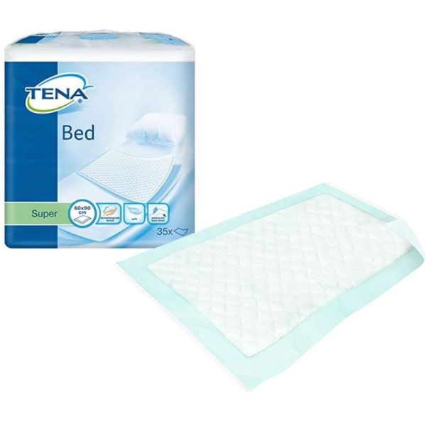 Protection de la literie contre l'incontinence Tena Bed Super - Paquet de 35