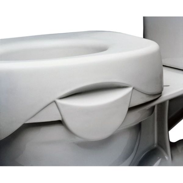 Rehausse WC souple avec clips et couvercle RehoSoft