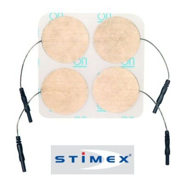 Electrodes rondes STIMEX - Par 4