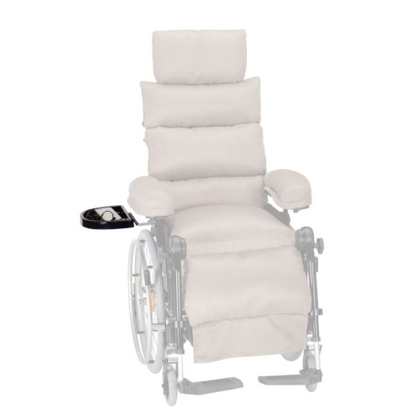 Tablette latérale noire pour fauteuil Weely Nov - INNOV'SA